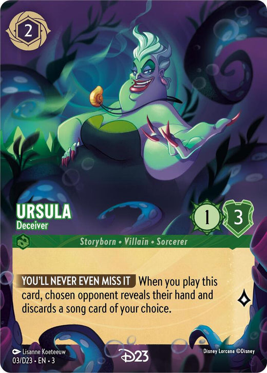 Ursula - Deceiver 3 Promo Holofoil