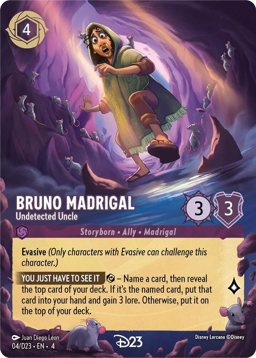 Bruno Madrigal - Undetected Uncle 4 Promo Holofoil