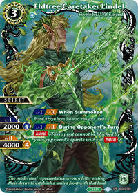 Eldtree Caretaker Lindel (SPR) | Strangers in the Sky | Special Rare | Holofoil | #BSS05-069
