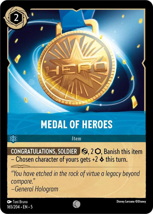 Medal of Heroes 165/204 Common