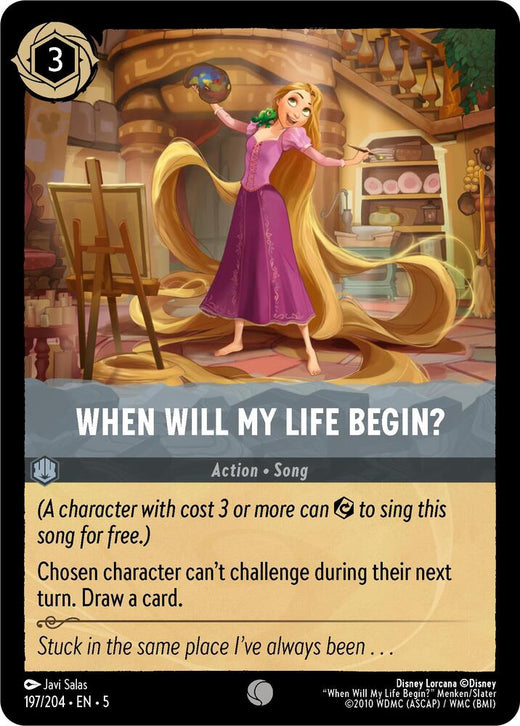 When Will My Life Begin? 197/204 Common