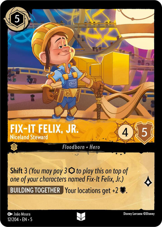 Fix-It Felix, Jr. - Niceland Steward 12/204 Uncommon