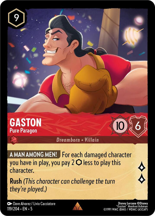 Gaston - Pure Paragon 119/204 Rare