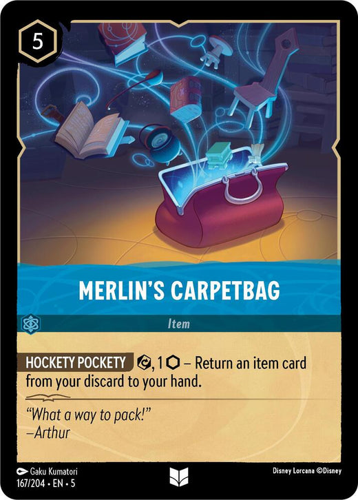 Merlin's Carpetbag 167/204 Uncommon