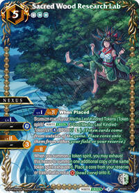 Sacred Wood Research Lab (Box Topper) | Battle Spirits Saga Promo Cards | Anniversary Rare | Holofoil | #BSS05-111