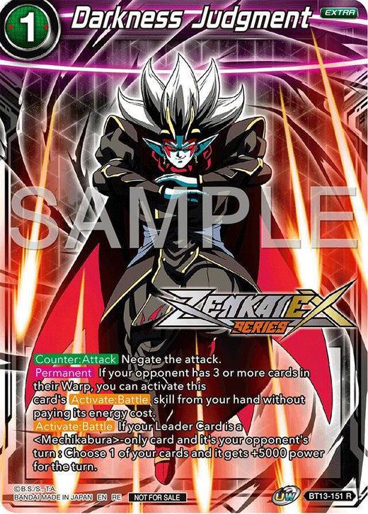 Darkness Judgment (Event Pack 15) BT13-151 Promo
