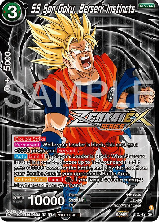 SS Son Goku, Berserk Instincts (Event Pack 15) BT20-121 Promo