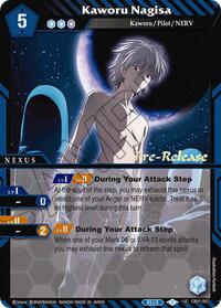 Kaworu Nagisa | Collaboration Booster 01: Halo of Awakening Pre-Release Cards | Uncommon | Holofoil | #CB01-067