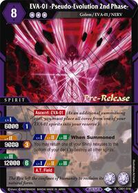 EVA-01 -Pseudo-Evolution 2nd Phase- | Collaboration Booster 01: Halo of Awakening Pre-Release Cards | Rare | Unspecified | #CB01-016