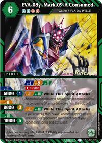 EVA-08y -Mark.09-A Consumed- | Collaboration Booster 01: Halo of Awakening Pre-Release Cards | Rare | Holofoil | #CB01-036