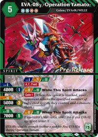 EVA-08y -Operation Yamato- | Collaboration Booster 01: Halo of Awakening Pre-Release Cards | Rare | Unspecified | #CB01-037