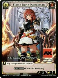 Flame-Rune Swordsman | Promotional Cards | Promo | Normal | #112