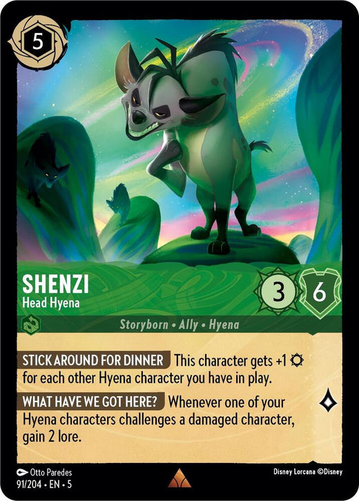 Shenzi - Head Hyena 91/204 Rare