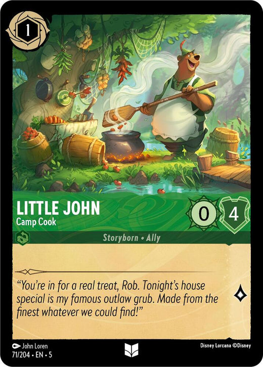 Little John - Camp Cook 71/204 Uncommon