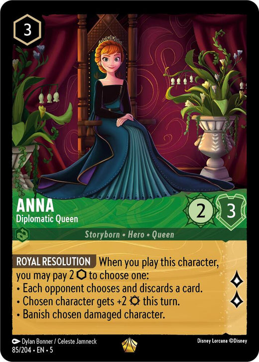 Anna - Diplomatic Queen 85/204 Legendary