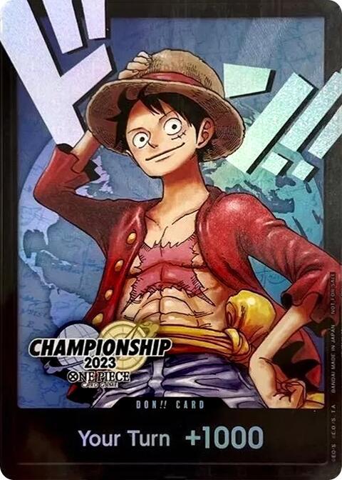 DON!! Card (Monkey.D.Luffy) (2023 World Championship Finals) PR