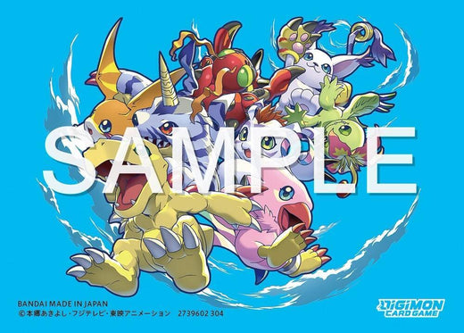 Digimon Card Game Official Sleeves - Friends of Adventure Card Sleeves 2024 (60-Pack)