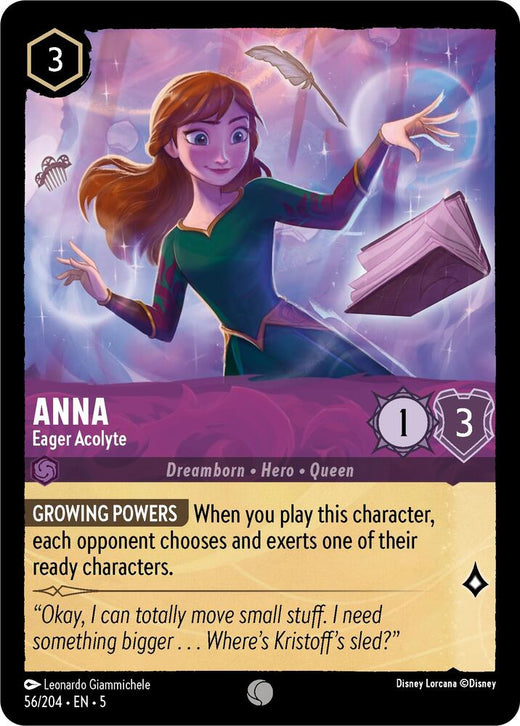 Anna - Eager Acolyte 56/204 Common