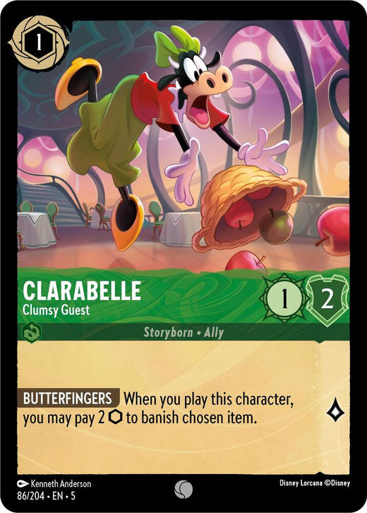 Clarabelle - Clumsy Guest 86/204 Common