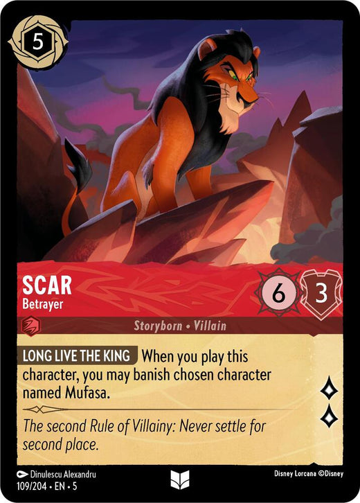 Scar - Betrayer 109/204 Uncommon