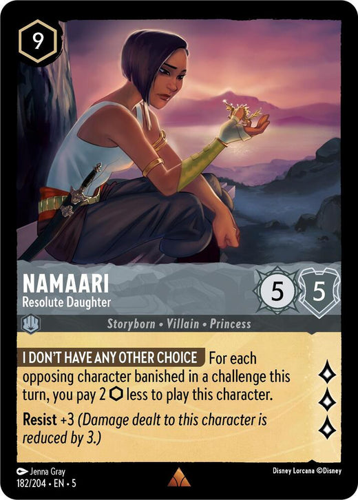 Namaari - Resolute Daughter 182/204 Rare