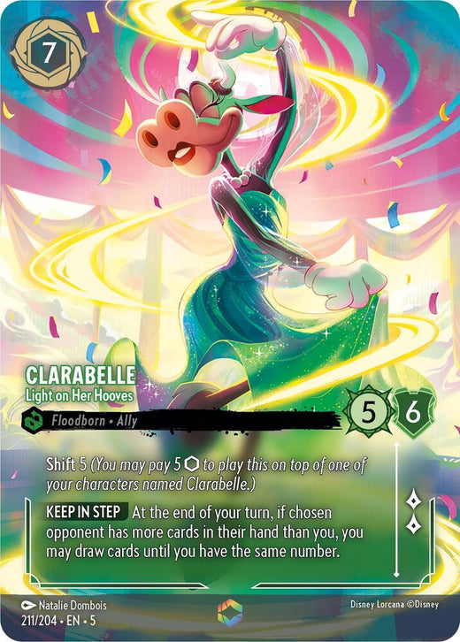 Clarabelle - Light on Her Hooves (Enchanted) 211/204 Enchanted Holofoil