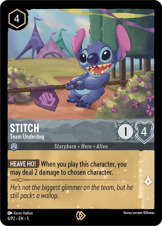 Stitch - Team Underdog 6 Promo Cold Foil