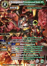 Evangelion Provisional Unit-05 - Sacred Tree Mistletein | Strangers in the Sky | Collaboration Rare | Holofoil | #BSS05-064