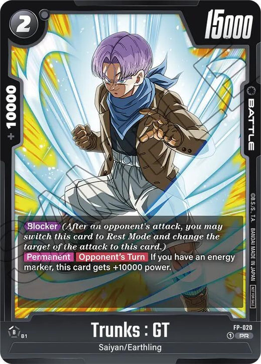 Trunks: GT - FP-020 Promo