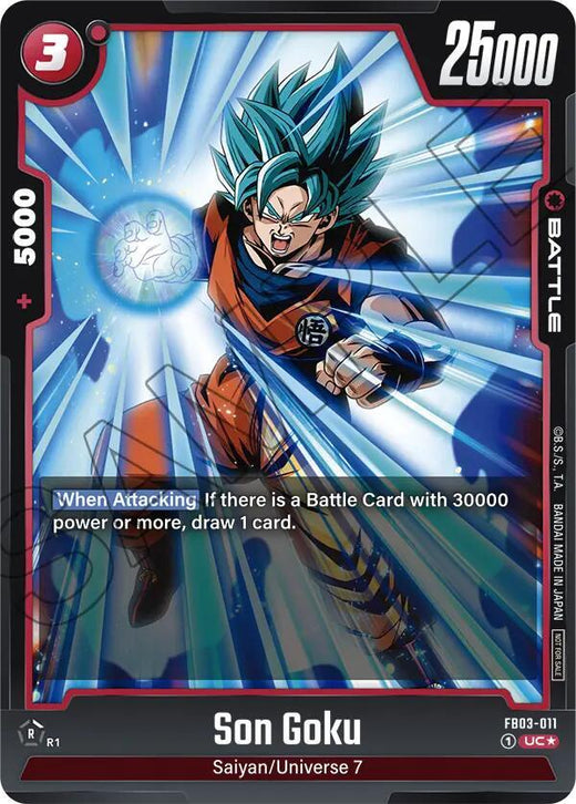 Son Goku - FB03-011 (Championship Pack 02) FB03-011 UC Foil