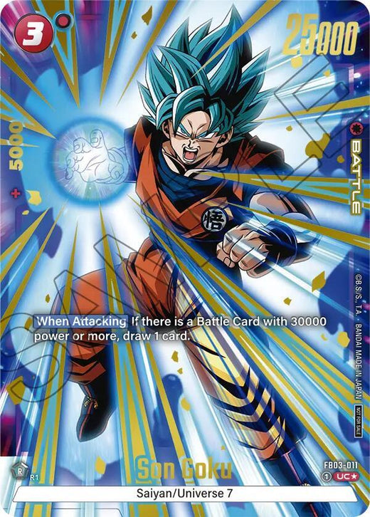 Son Goku - FB03-011 (Championship Pack 02) FB03-011 UC AA