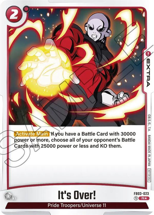 ¡Se acabó! - FB03-023 (Championship Pack 02) FB03-023 R Foil