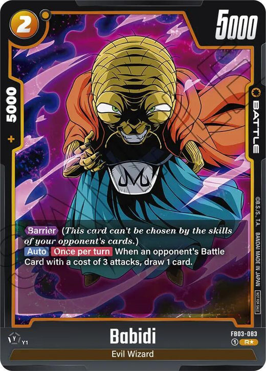 Babidi - FB03-083 (Championship Pack 02) FB03-083 R Brillante