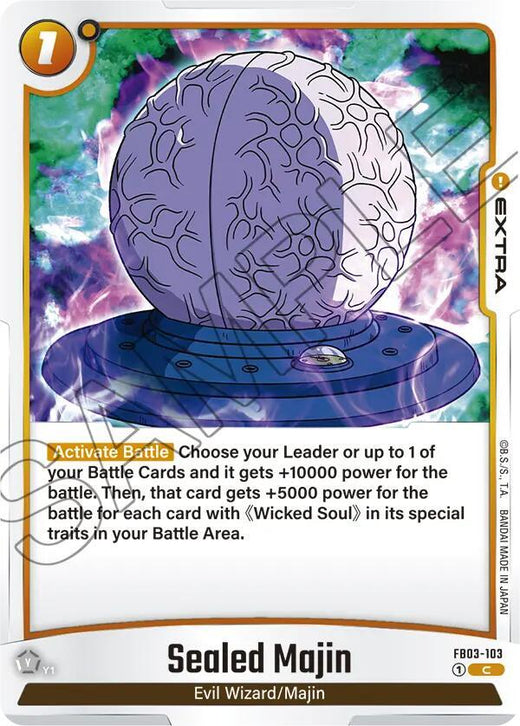Sealed Majin FB03-103 Common