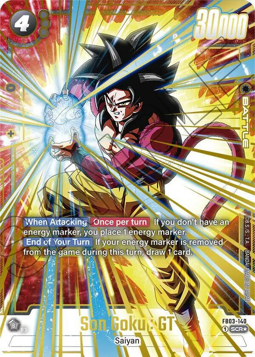 Son Goku : GT - FB03-140 (Alternate Art) Secret Rare Holofoil
