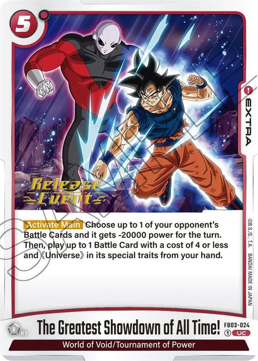 The Greatest Showdown of All Time! FB03-024 Uncommon