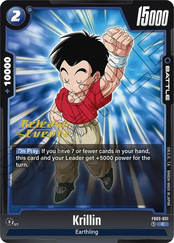 DBS Fusion World: Raging Roar Release Event Cards Singles