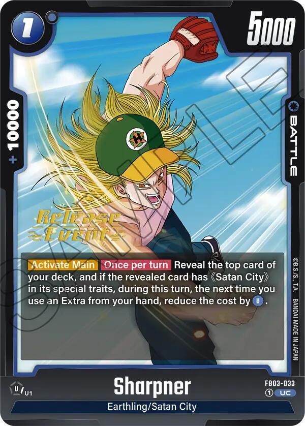DBS Fusion World: Raging Roar Release Event Cards Singles