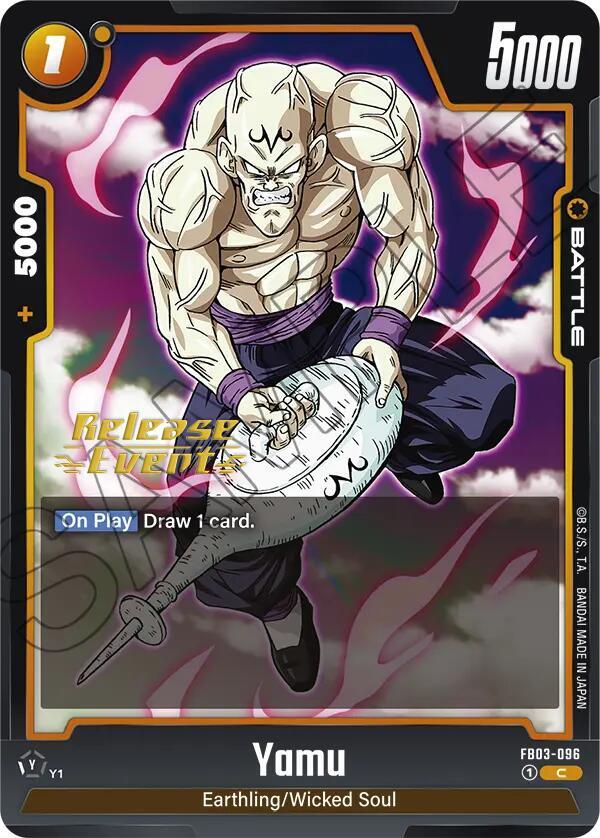 DBS Fusion World: Raging Roar Release Event Cards Singles