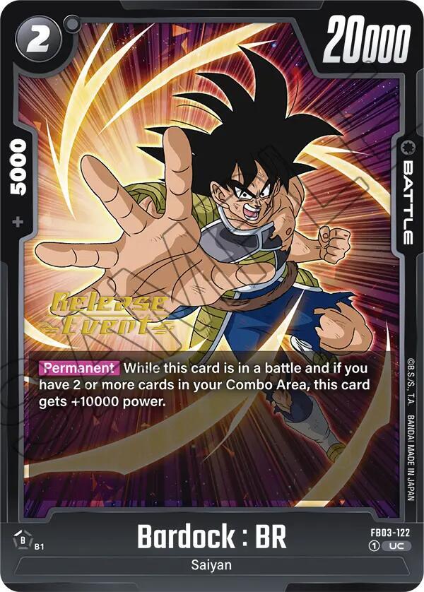 DBS Fusion World: Raging Roar Release Event Cards Singles