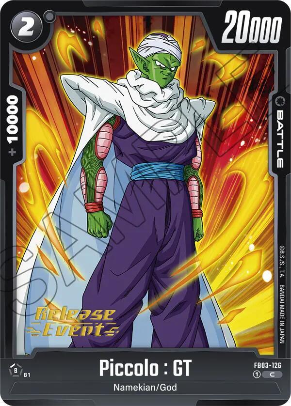 DBS Fusion World: Raging Roar Release Event Cards Singles