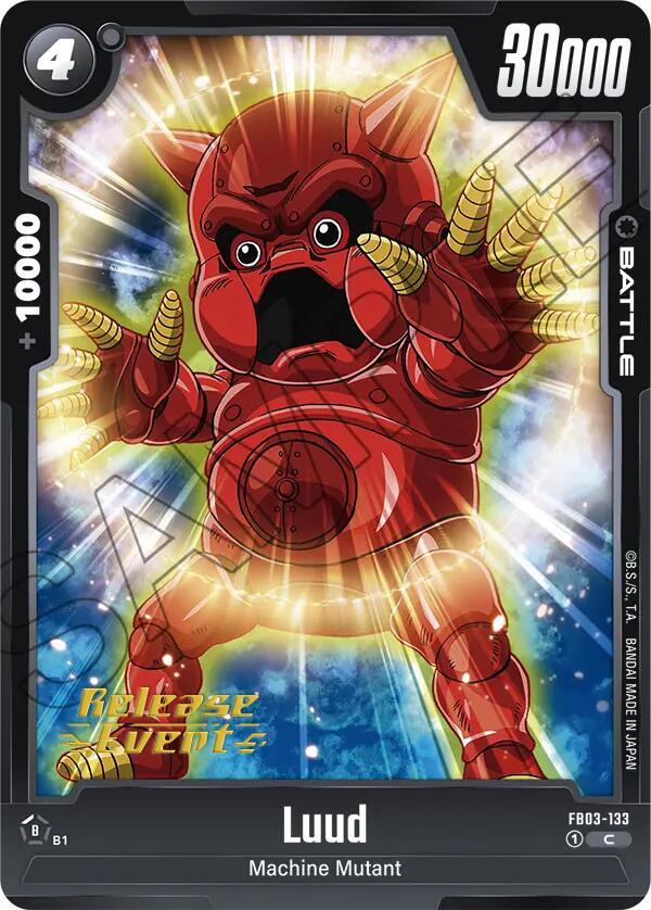 DBS Fusion World: Raging Roar Release Event Cards Singles
