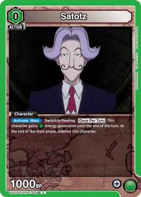Satotz | UE02ST: HUNTER X HUNTER Starter Deck | Common | Normal | #UE02ST/HTR-1-079