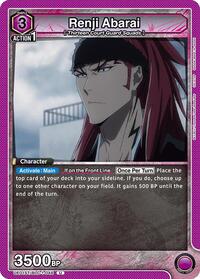 Renji Abarai (046) | UE01ST: BLEACH: Thousand-Year Blood War Starter Deck | Uncommon | Normal | #UE01ST/BLC-1-046