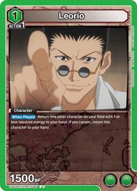Leorio (090) | UE02ST: HUNTER X HUNTER Starter Deck | Uncommon | Normal | #UE02ST/HTR-1-090