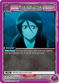 Rukia Kuchiki | UE01ST: BLEACH: Thousand-Year Blood War Starter Deck | Rare | Normal | #UE01ST/BLC-1-106