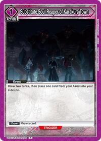 Substitute Soul Reaper of Karakura Town | UE01ST: BLEACH: Thousand-Year Blood War Starter Deck | Rare | Normal | #UE01ST/BLC-1-109