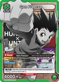 Gon Freecss (102) | UE02ST: HUNTER X HUNTER Starter Deck | Super Rare | Normal | #UE02ST/HTR-1-102
