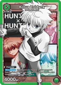 Killua Zoldyck (106) | UE02ST: HUNTER X HUNTER Starter Deck | Super Rare | Foil | #UE02ST/HTR-1-106