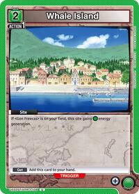 Whale Island | UE02ST: HUNTER X HUNTER Starter Deck | Uncommon | Normal | #UE02ST/HTR-1-108